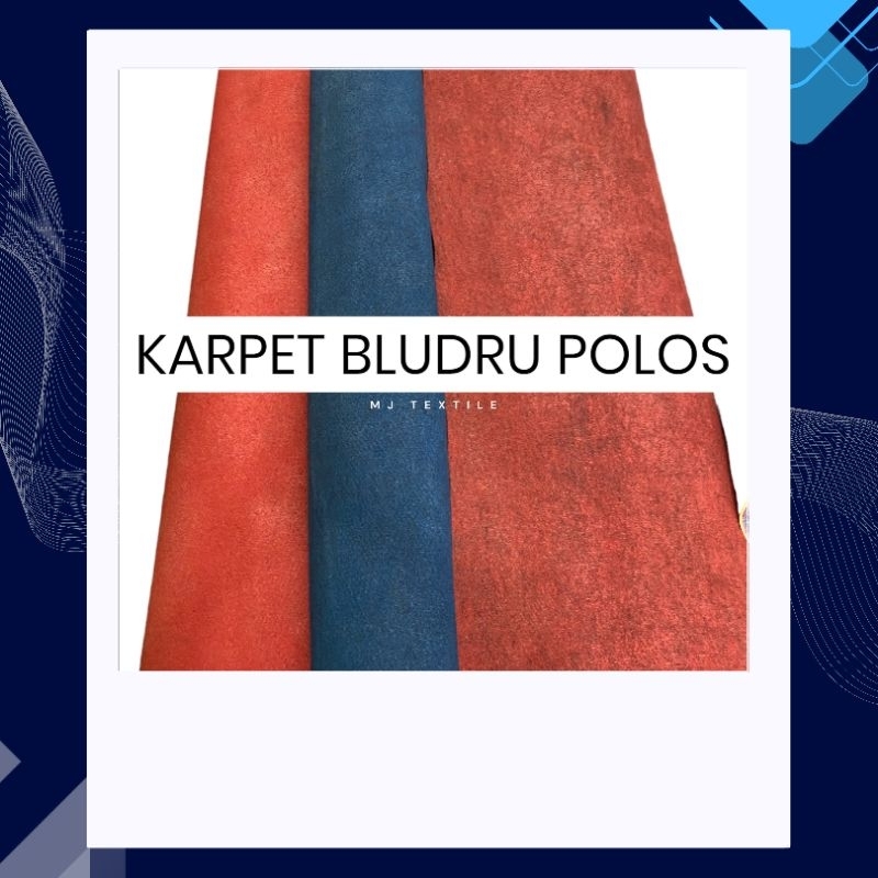 KARPET POLO MITRA BLUDRU HAMBAL POLOS AMBAL LANTAI ALAS KONTEN MUSHOLA KANTOR LEBAR 2 METER METERAN