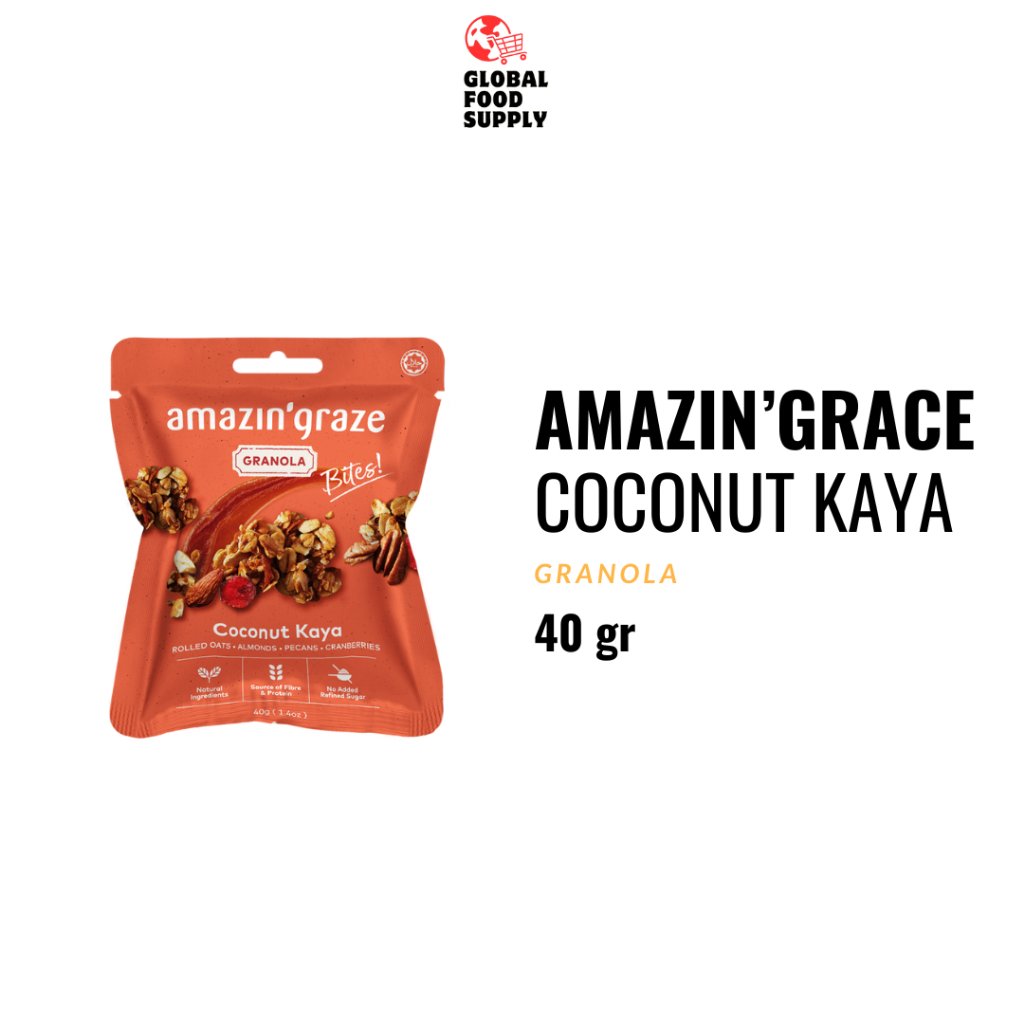 

Amazin'Graze Coconut Kaya Granola 40 gr