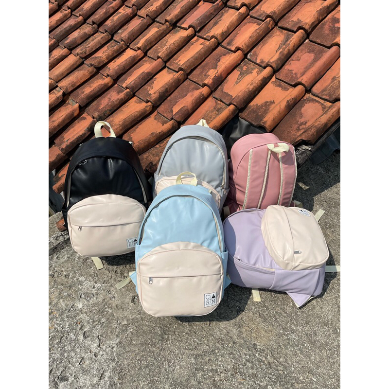 tas ransel tas ransel sekolah dan kuliah wanita anti air muat laptop 14 inch