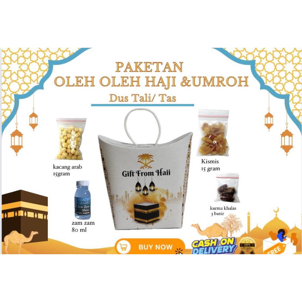 

Paket Oleh Oleh Haji & Umroh paket dus / dus tali paket ISI 25PCS