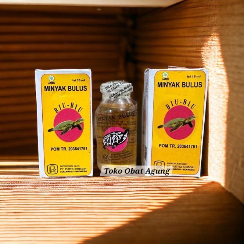 Minyak Bulus Biu-Biu  (1 Botol isi 10 ml). Penghilang Bekas Luka Baru, Mengencangkan & Memperbesar P