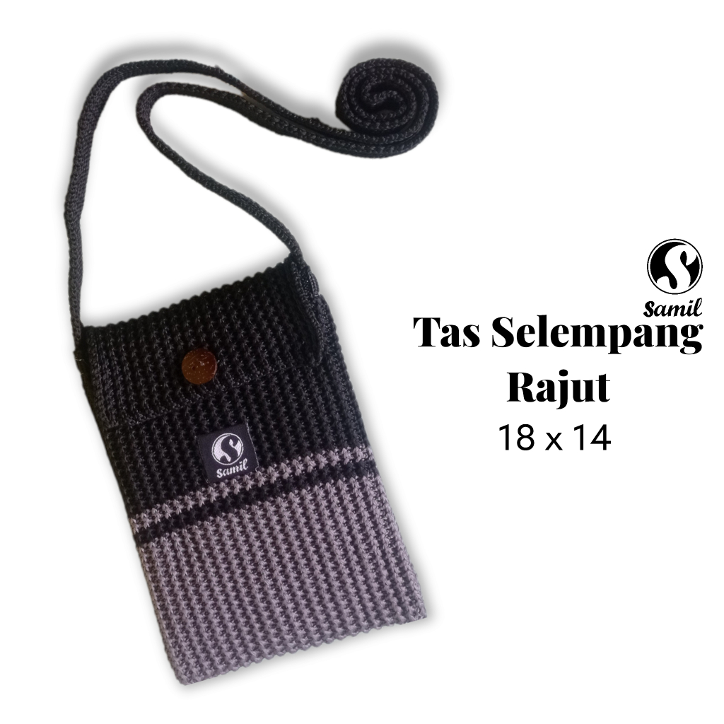 Samil Tas Rajut Selempang Wanita Terbaru 2024 / Sling bag Wanita Terlaris Souvernir Pesta