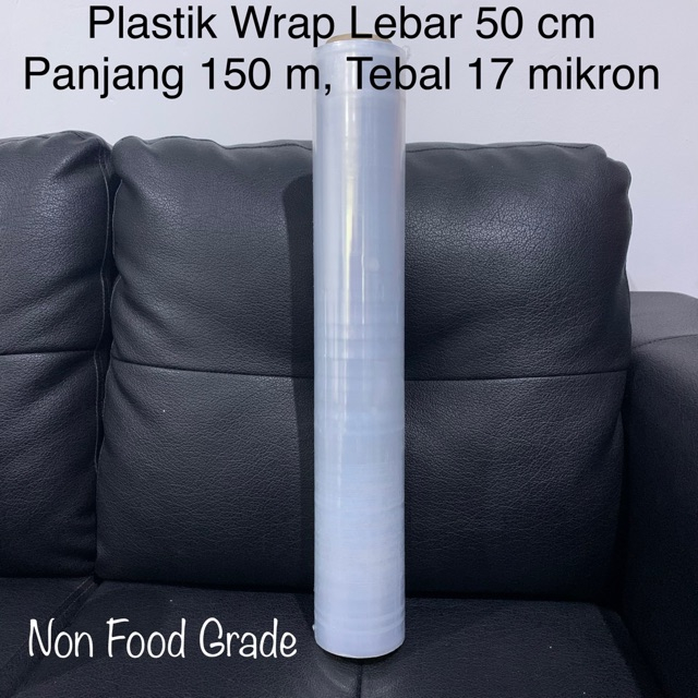

Stretch Film 50cm x 150m meter plastik wrap wrapping wraping plastic packing bungkus barang