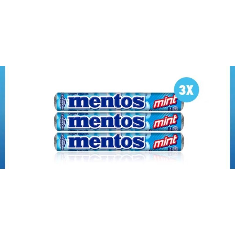 

mentos roll rasa mint (3roll)