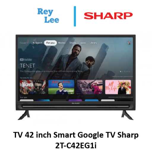 TV 42 inch Smart Google TV Sharp 2T-C42EG1i