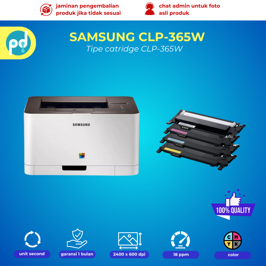 printer laserjet samsung clp365w Color printer support wireless