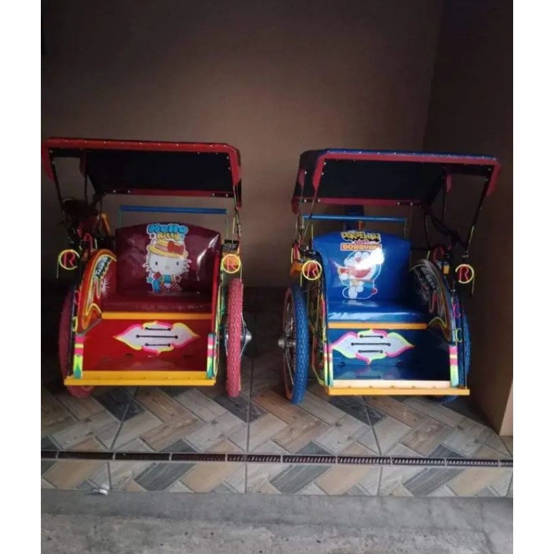 Becak Mini Anak Bisa Request Warna
