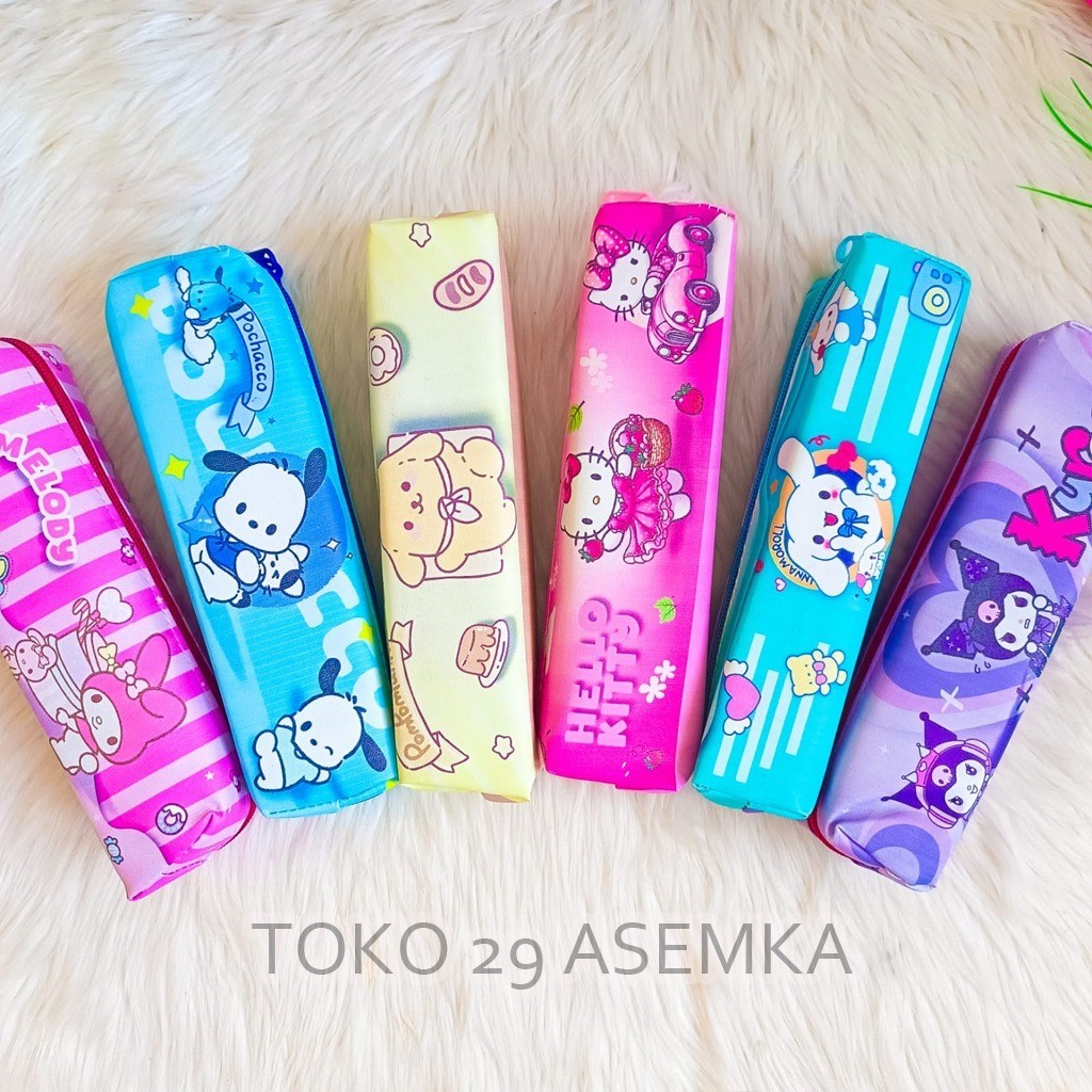 

KOTAK PENSIL PERSEGI PANJANG SANRIO KP-1130 PENCIL CASE TEPAK LUCU UNIK IMUT ALAT TULIS SEKOLAH