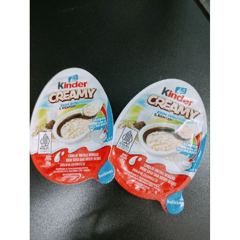 

kinder creamy