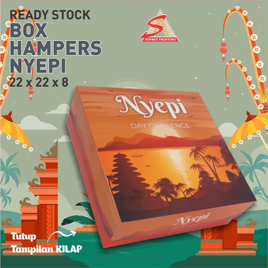 

22x22x8 Box Hampers Hari Raya Nyepi