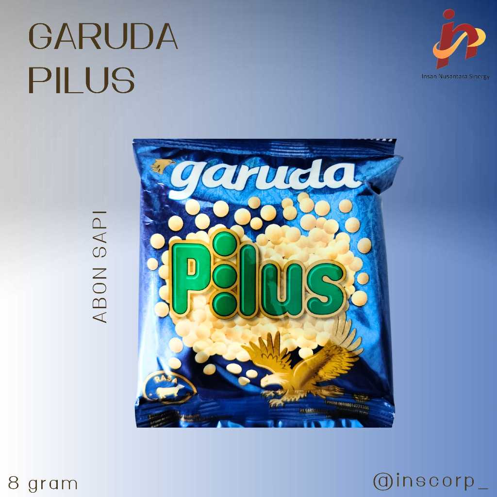 

Garuda Pilus Abon Sapi 8gr/pack/20 Pcs