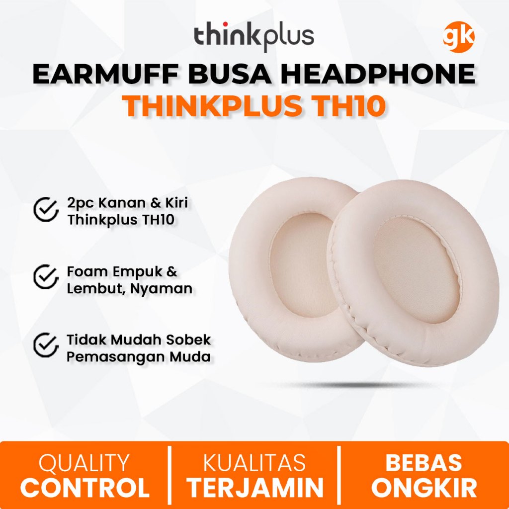 THINKPLUS Earmuff Headphone Headset TH10 Replacement Busa Earpad Pengganti