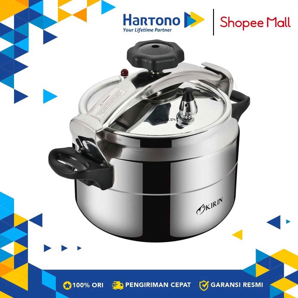 KIRIN Pressure Cooker FKRPC-00-060 6L Aluminium Presto Kompor Induksi