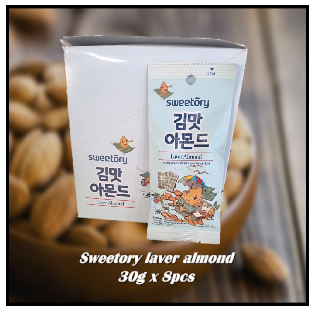 

Sweetory laver almond 30g x 8pcs