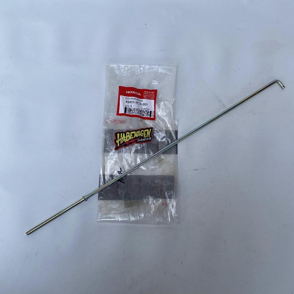 43451-KC5-001 | stick stik tuas tiang lidi kawat rem belakang Rod road Rear Brake honda win gl 100 G