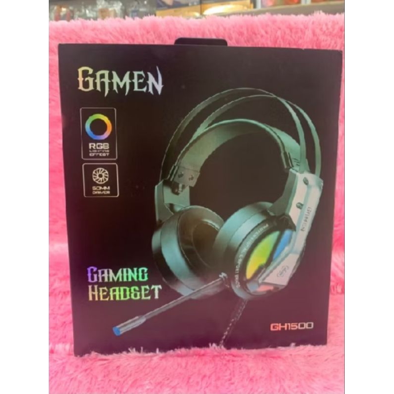 HEADSET GAMEN GH1500 LED LIGHT