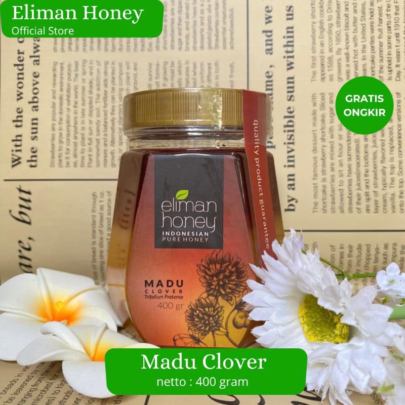 

Madu Clover Eliman 400 gr