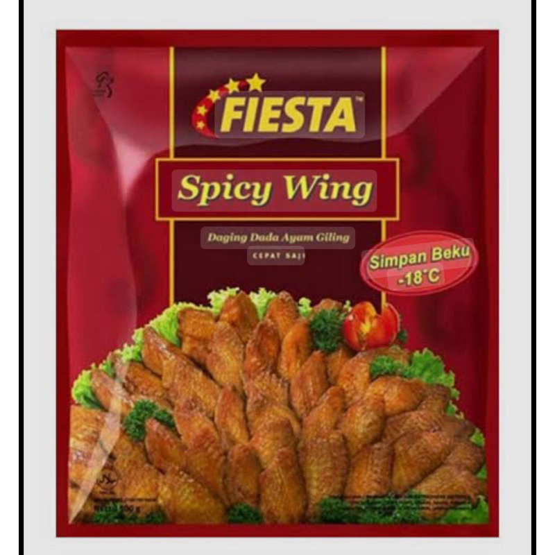 

fiesta spicy wing 500 gr