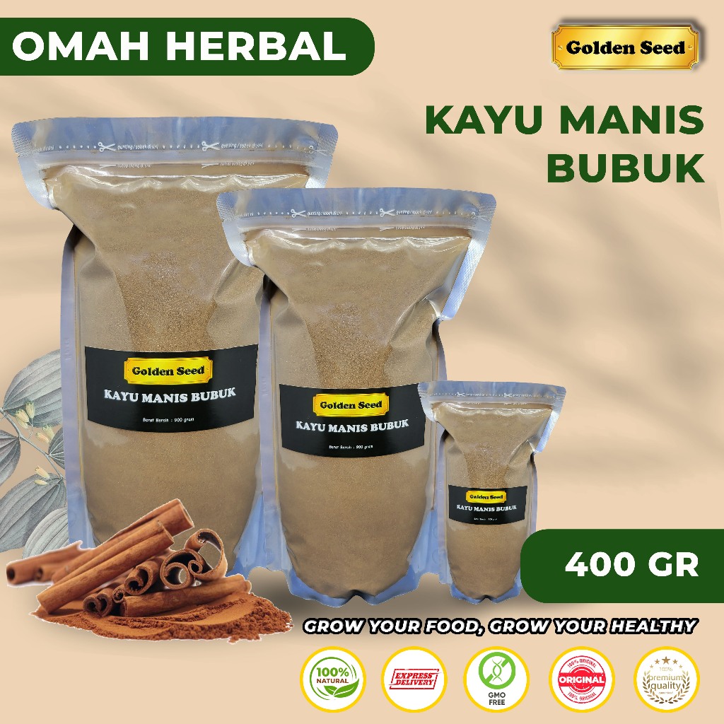 

BUBUK KAYU MANIS GRADE A 400 GRAM / KAYU MANIS BUBUK ASLI 400GR / BUBUK KAYU MANIS MURNI PREMIUM ASLI 100% TANPA CAMPURAN 400 GR