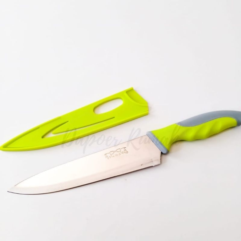 Pisau Dapur Stainless / Pisau Daging YING GUNS/Pisau Sarung YING GUNS