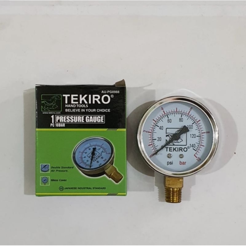 Tekiro Pressure gauge 10 bar