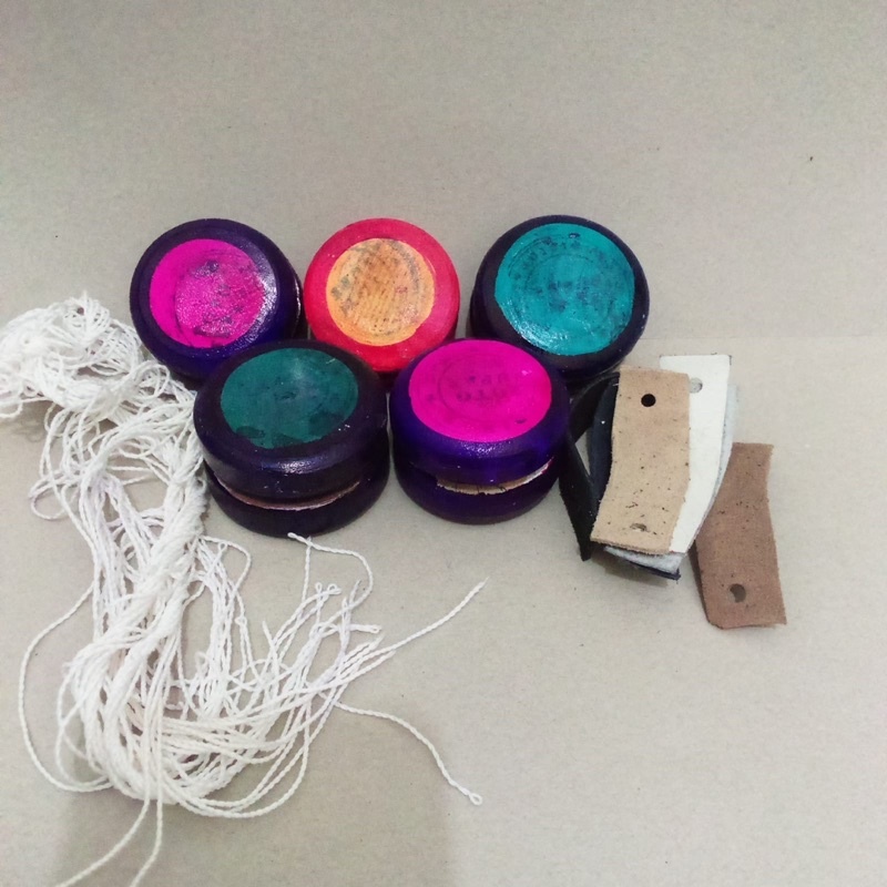 Mainan Anak Yoyo Kayu Besar / Mainan Tradisional / Yoyo Jadul / Mainan Kayu