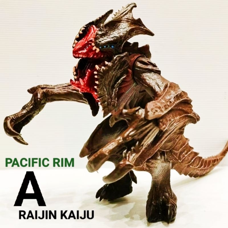 Mainan Monster Kaiju Pacific Rim Raijin Monster Figure