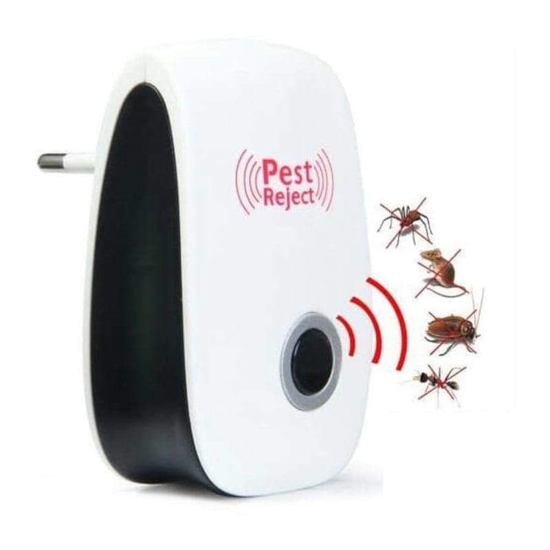 Pest Reject Alat Pengusir Serangga Nyamuk Tikus Lalat Kecoak Pest Reject Repeller Ultra Ultrasonic