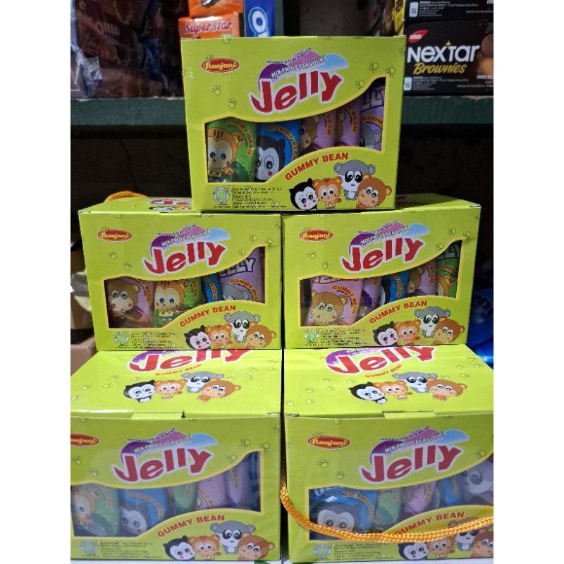 

Jelly Gummy Bean Ranjani | 1Kotak isi 30Pcs