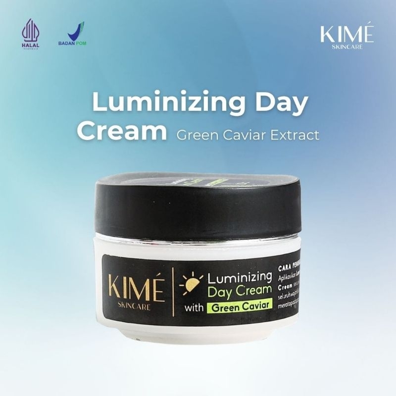 LUMINIZING DAY CREAM /Anti Flek Hitam di Wajah/Anti Penuaan/mencerahkan/BPOM NO ALKOHOL