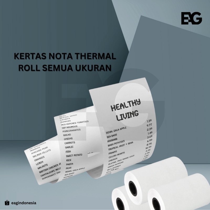 

EAG Market | Kertas Struk Thermal Eco Semua Ukuran