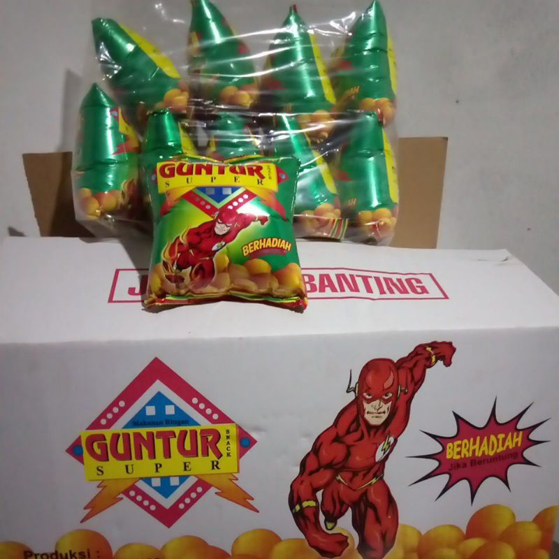 

GUNTUR Super Snack Viral Ciki Berhadiah 1 Pak Isi 10 Pcs Chiki Jajanan Anak Hadiah Ulang Tahun