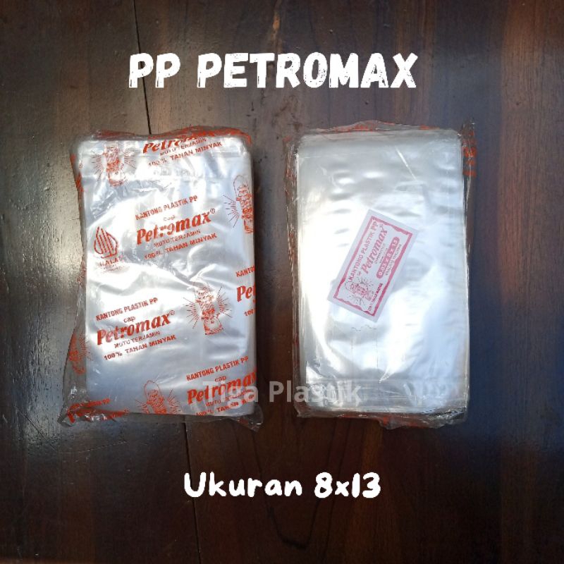 Plastik PP Bening Petromax 8x13