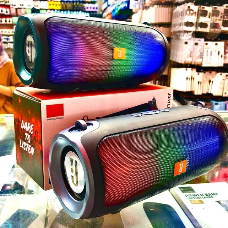 Muraaaahh Speaker Bluetooth JBL Extrabass Dual Speaker Suara Besar TWS Internal Microphone