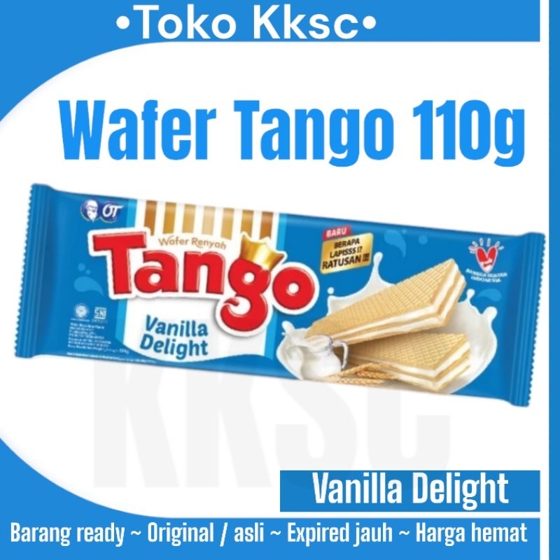 

Wafer Tango Vanilla 110g Grosir