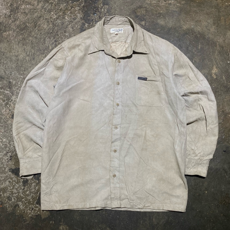 KANSAI YAMAMOTO HOMME SUEDE SHIRT