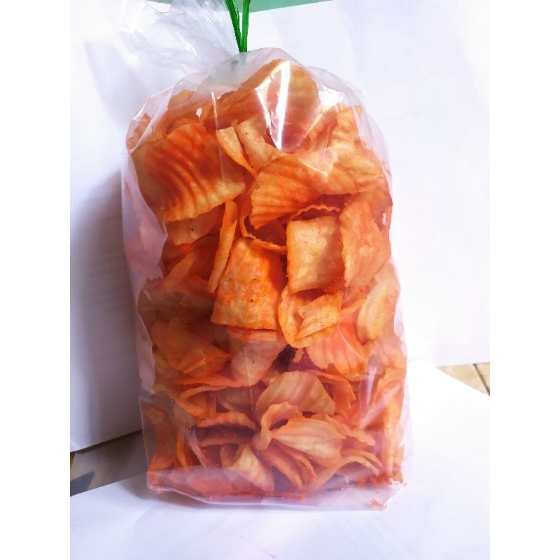 

Keripik singkong rasa berat 500gram dijamin renyah gurih nagih