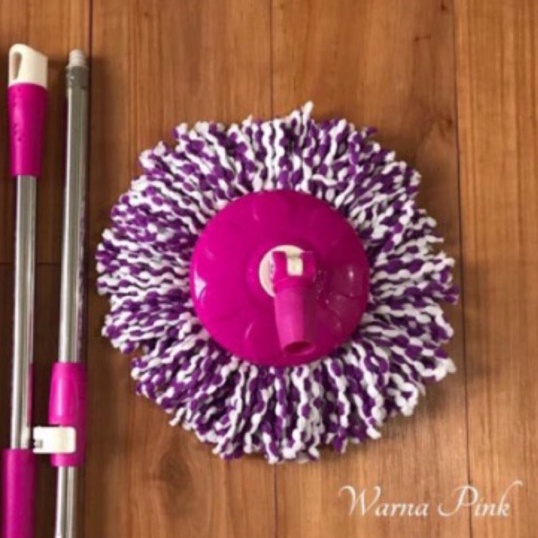 Potongan BOLDE Tongkat Set Super MOP Plus Kepala mop Kain Pel