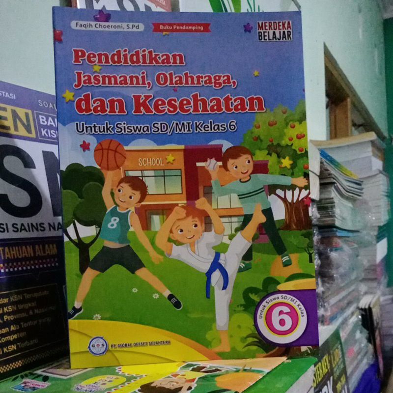 Kurikulum merdeka Pjok SD kelas 6  (GOS)