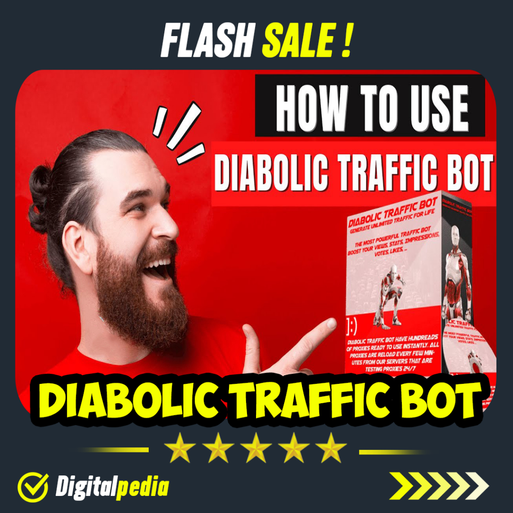 Aplikasi Diabolic Traffic Bot Tools Meningkatkan Traffic Website Pengunjung Visitor Blog