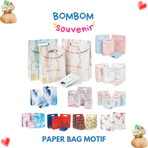 

PAPER BAG MOTIF PREMIUM TAS HAMPERS KADO GIFT KANTONG GOODIE