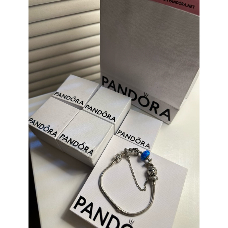 pandor gelang bracelet charms pandora preloved original