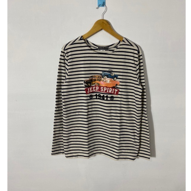 KAOS LONGSLEEVE JEEP SPIRIT X DISCOVERY STRIPE SECOND
