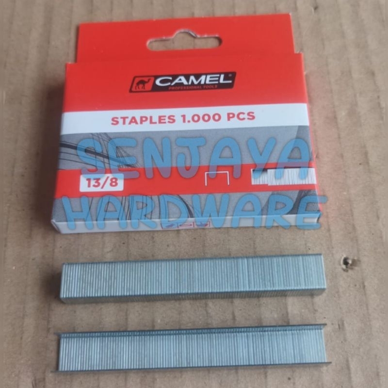 

Camel isi staples tembak gun tracker staple gun refil 13/8 isi 1000 pcs