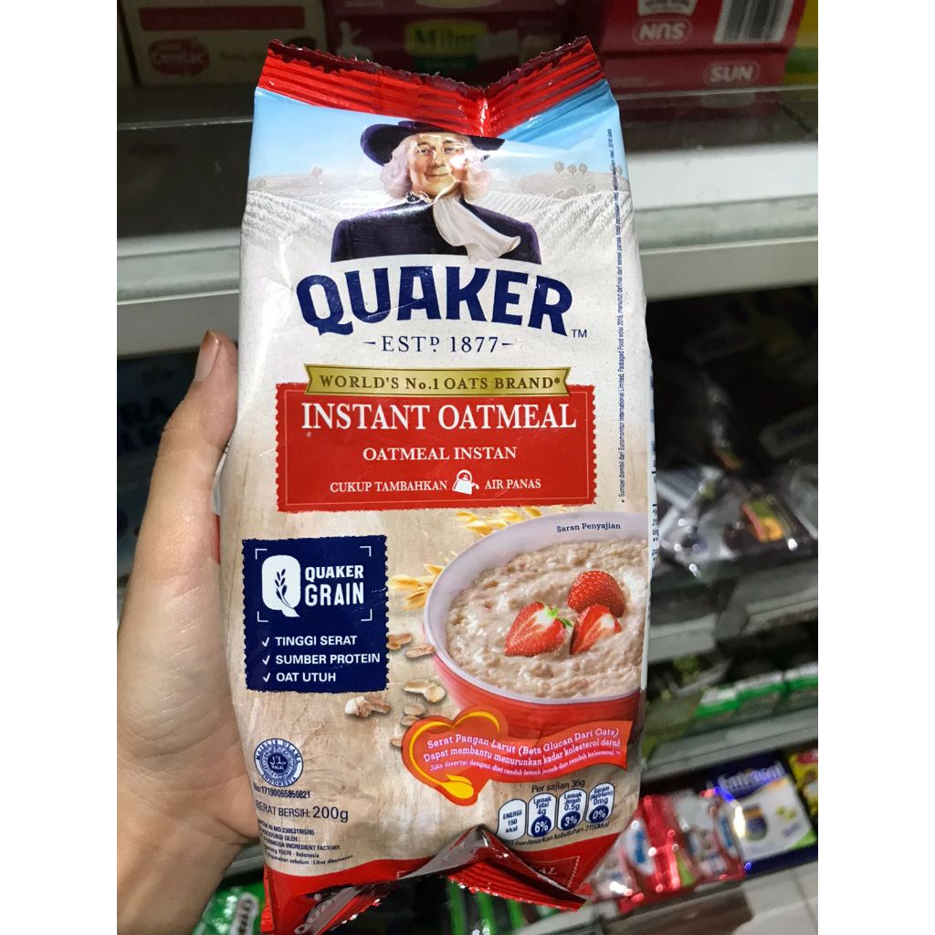 

Quaker Instan Oatmeal 200 gr