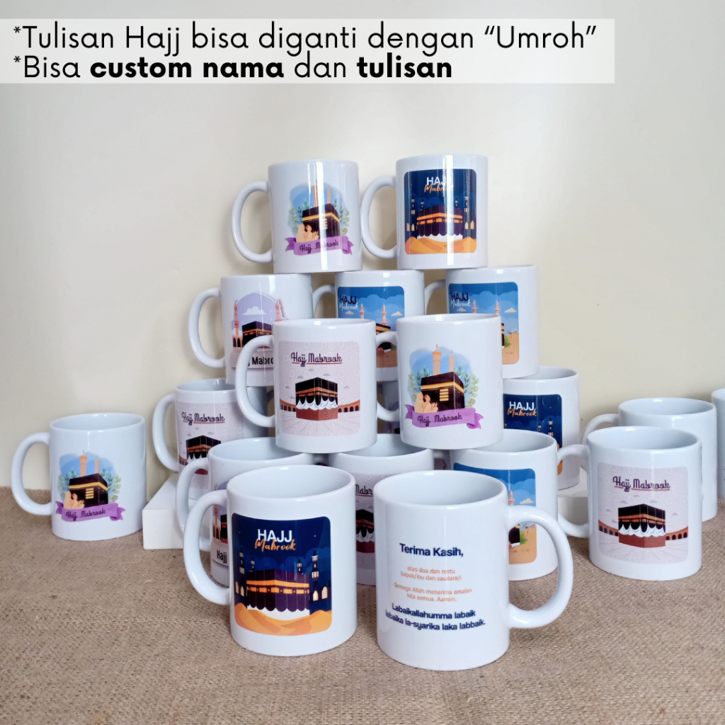 Oleh Oleh HAJI UMROH Bisa Tambah NAMA / Gift Haji Gift Umroh / Souvenir Haji Souvenir Umroh