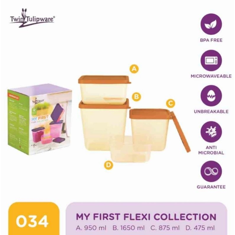 My First Flexi Collection toples tulipware