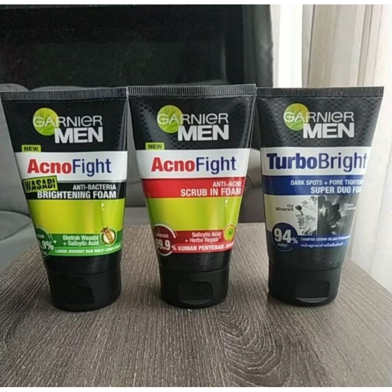 GARNIER MEN 100ml/ GARNIER MEN FACIAL WASH /GARNIER FACIAL FOAM 100ml