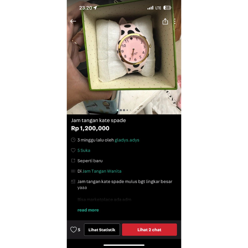 jam ks mulus like new