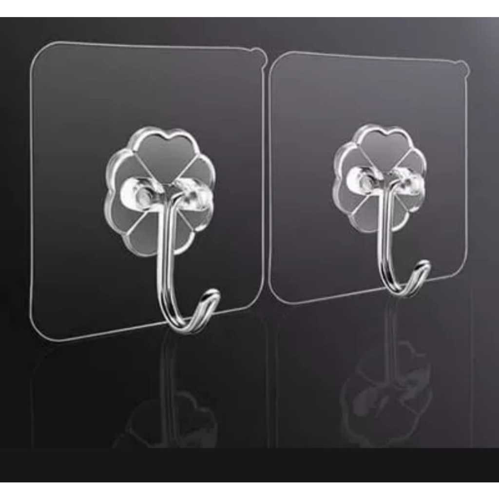 GANTUNGAN TEMPEL HOOK AJAIB GANTUNGAN DINDING KAIT MAGIC SERBAGUNA KAMAR MANDI DAPUR / HANGER / HOOK